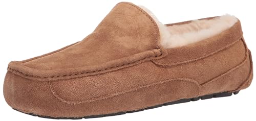 UGG Men's Ascot Slipper, Chestnut, 12