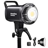 Godox SL60IID 70Ws LED Video Light CRI96+ TLCI97+ 5600±200K Builtin 8 FX Effects Bowens Mount Continuous Light for Photography Studio Vedio Portrait Product Shooting Bluetooth App Control