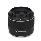 YONGNUO YN50mm F1.8S Lens, 50mm F1.8 Larege Aperture, APS-C Standard Prime E-Mount, Auto Manual Focus AF MF USB for Sony Cameras Black