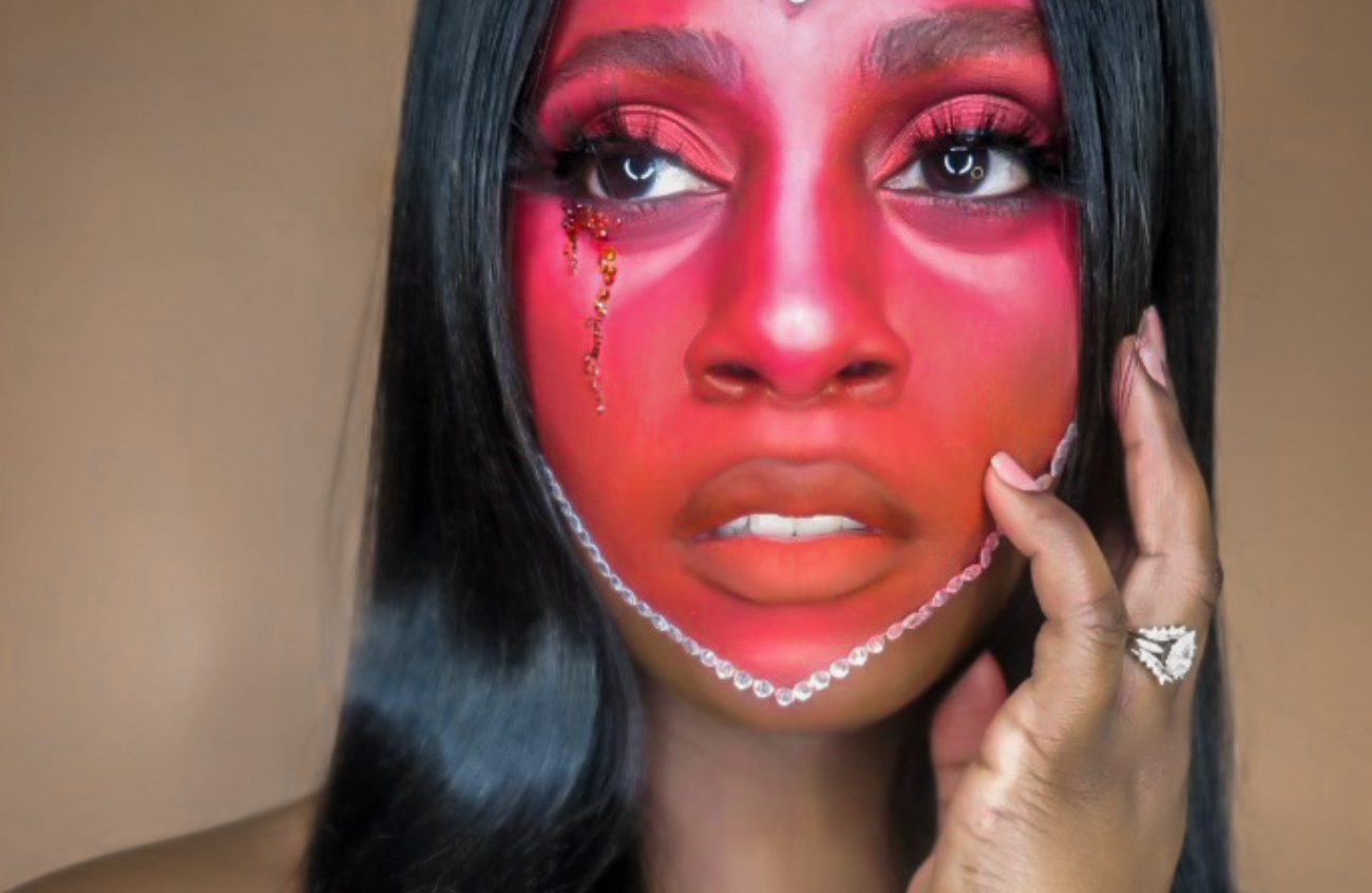 Creative Valentine’s Day Makeup Look