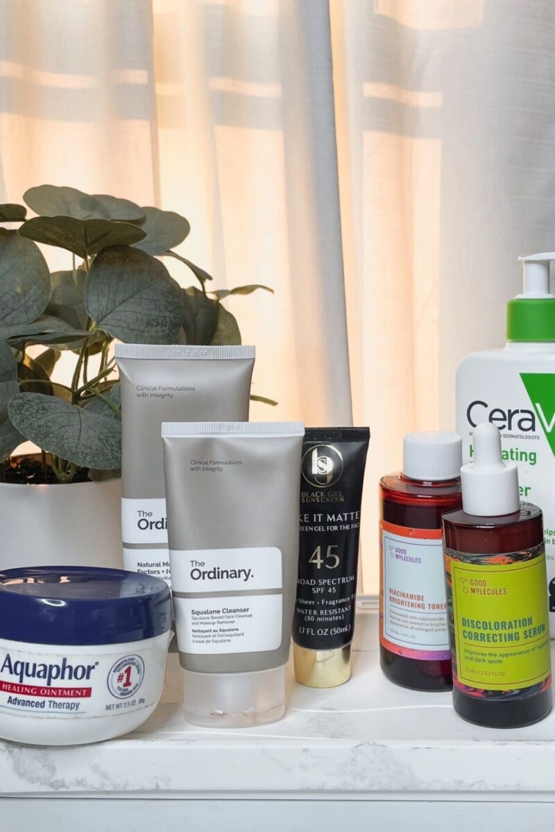 This post is all about affordable skincare for dry skin.