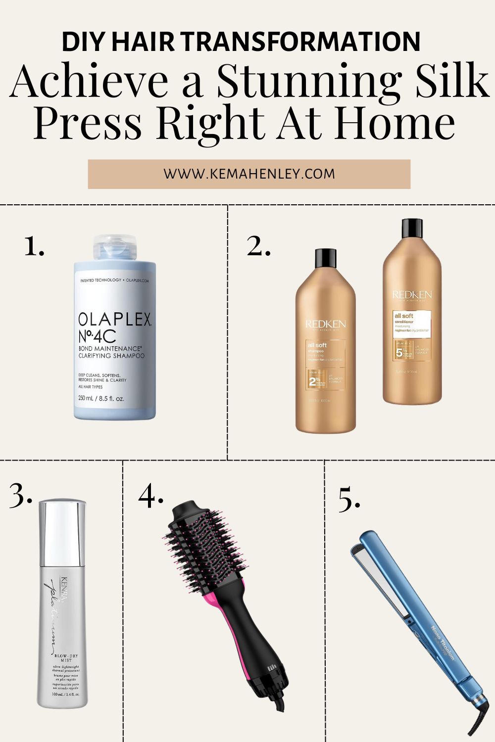 Silk Press at Home: Transform Your Hair Like a Professional